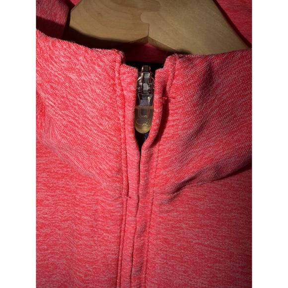 Magnolia Lane Tech Women's M Masters 1/4 Zip UPF 50 Pullover Golf Half 1/2 Pink - Picture 2 of 9